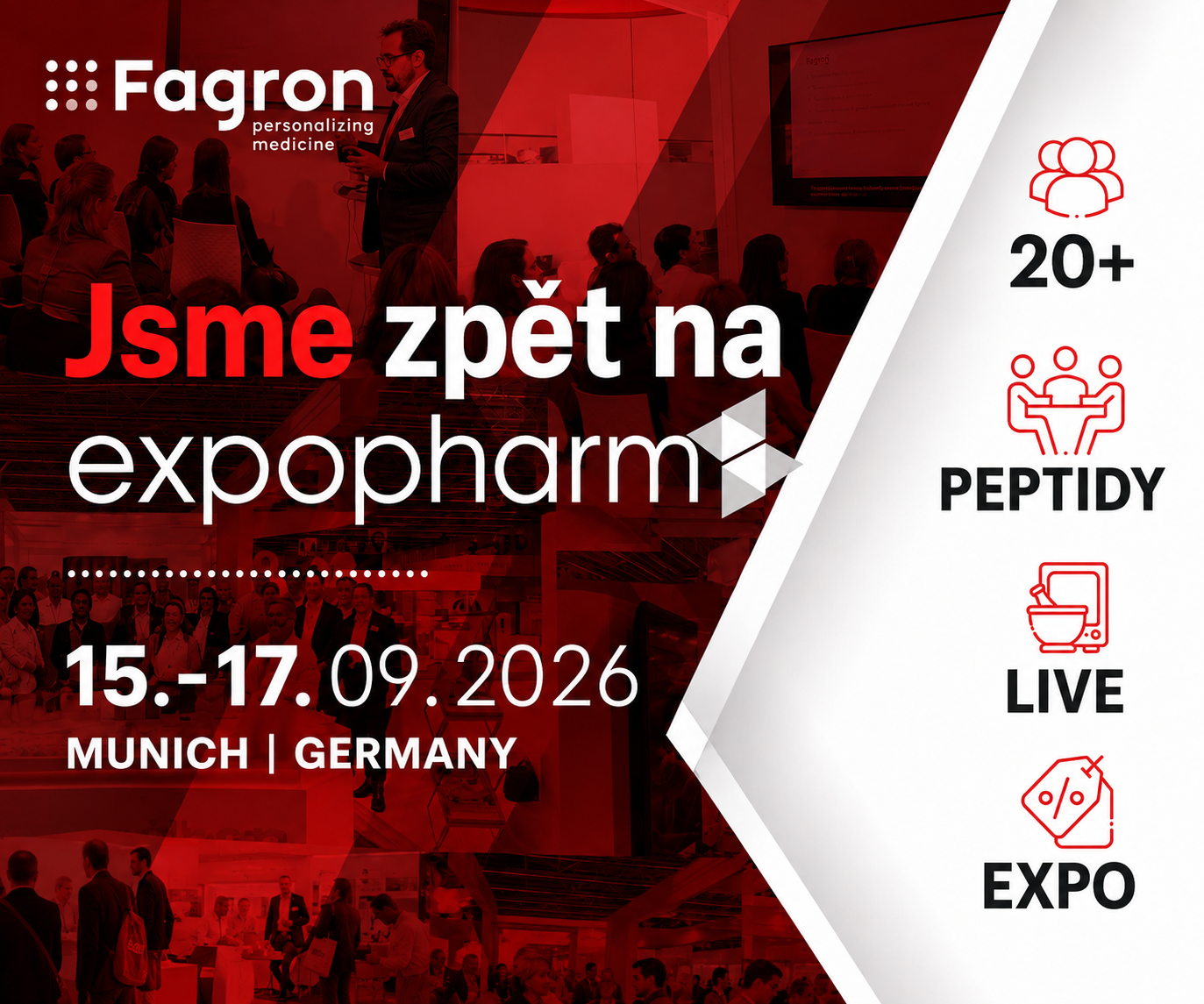 Fagron na expopharm 2026 v Mnichově